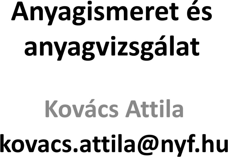 Kovács Attila