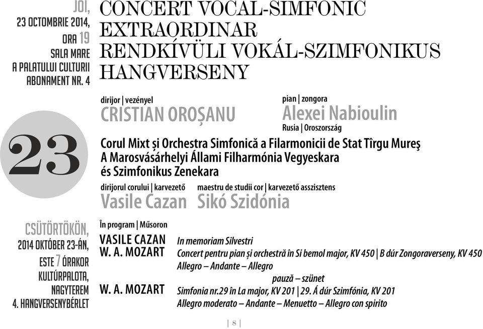 MOZART W. A.