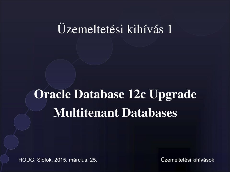 Database 12c