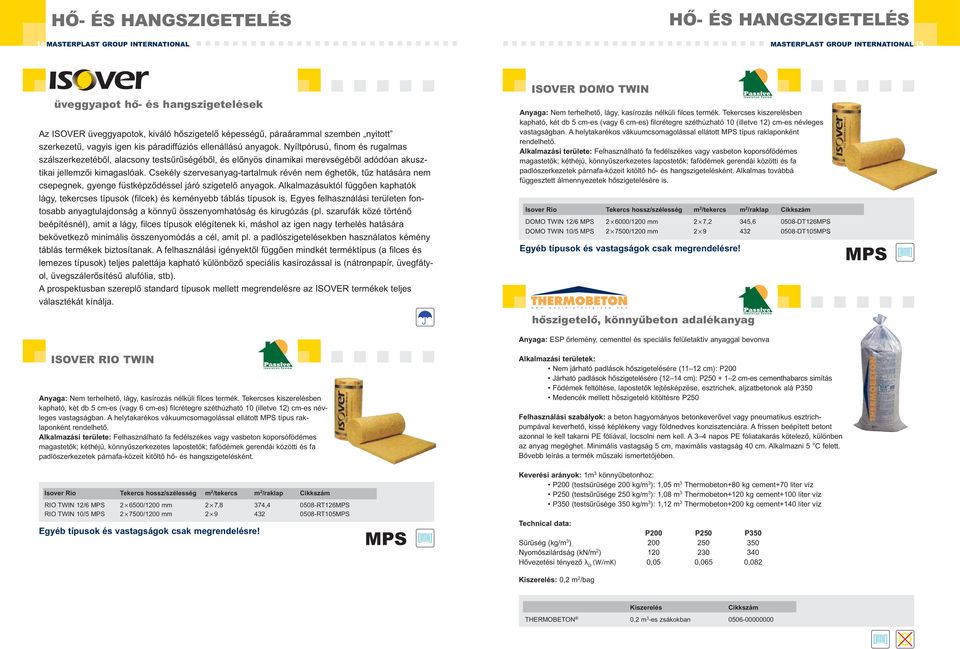 Nyíltpórusú, finom és rugalmas szálszerkezetéből, alacsony testsűrűségéből, és előnyös dinamikai merevségéből adódóan akusztikai jellemzői kimagaslóak.