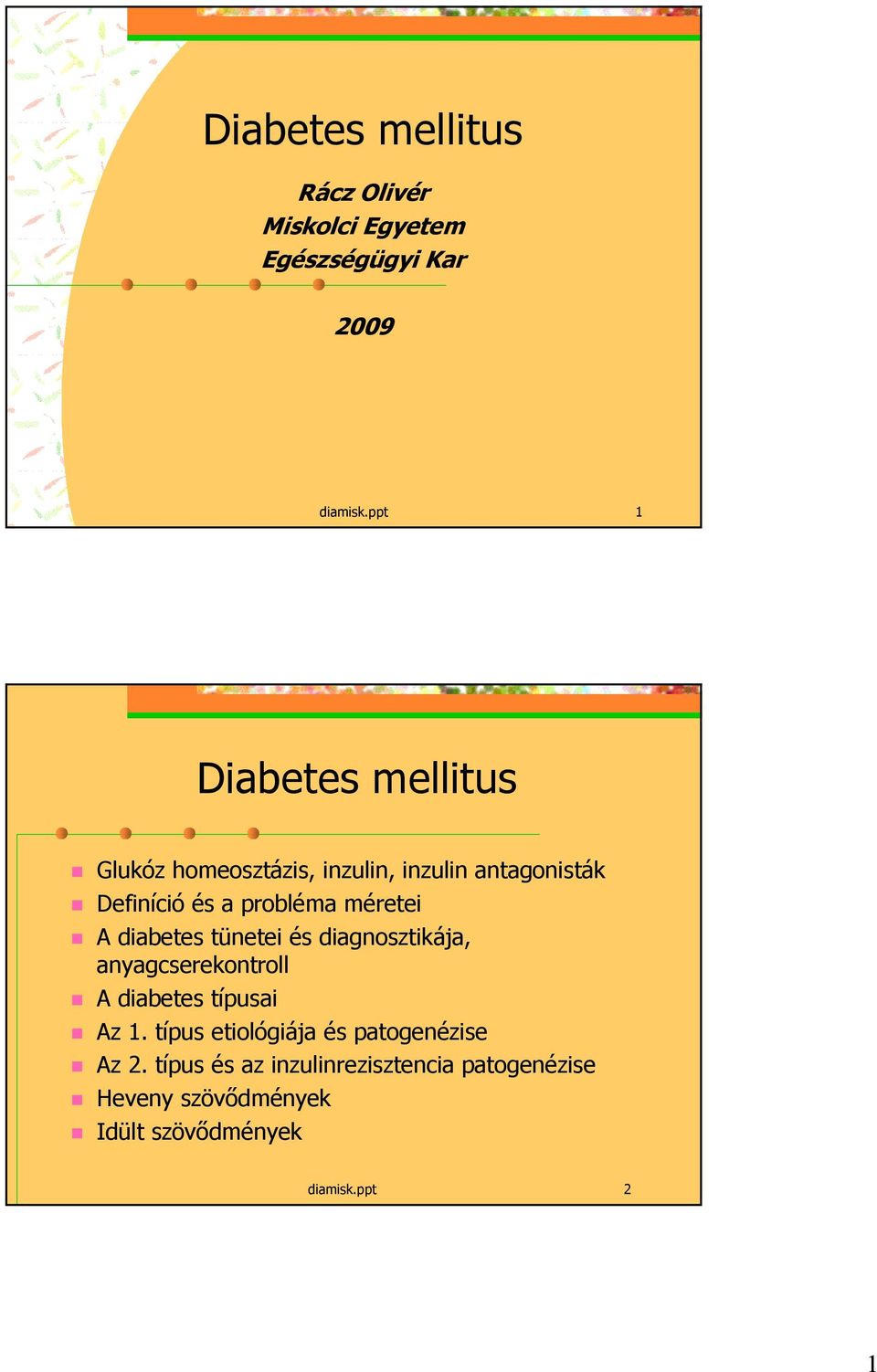 méretei A diabetes tünetei és diagnosztikája, anyagcserekontroll A diabetes típusai Az 1.