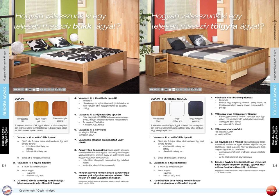 Hogyan válasszunk ki egy teljesen masszív tölgyfa ágyat? Hogyan válasszunk  ki egy. teljesen masszív bükk ágyat? Tölgyfa ágyak. - PDF Free Download