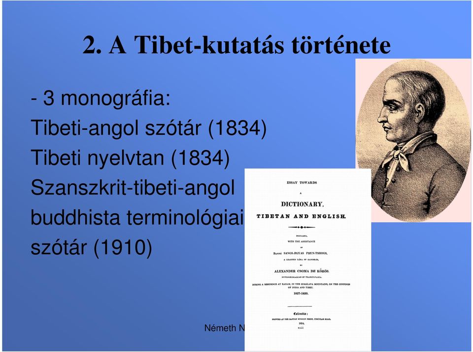 Tibeti nyelvtan (1834)