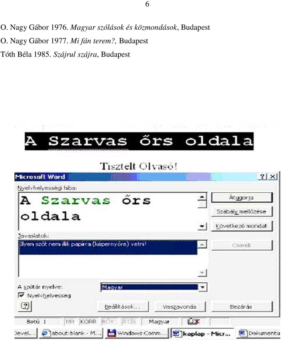 Budapest O. Nagy Gábor 1977.