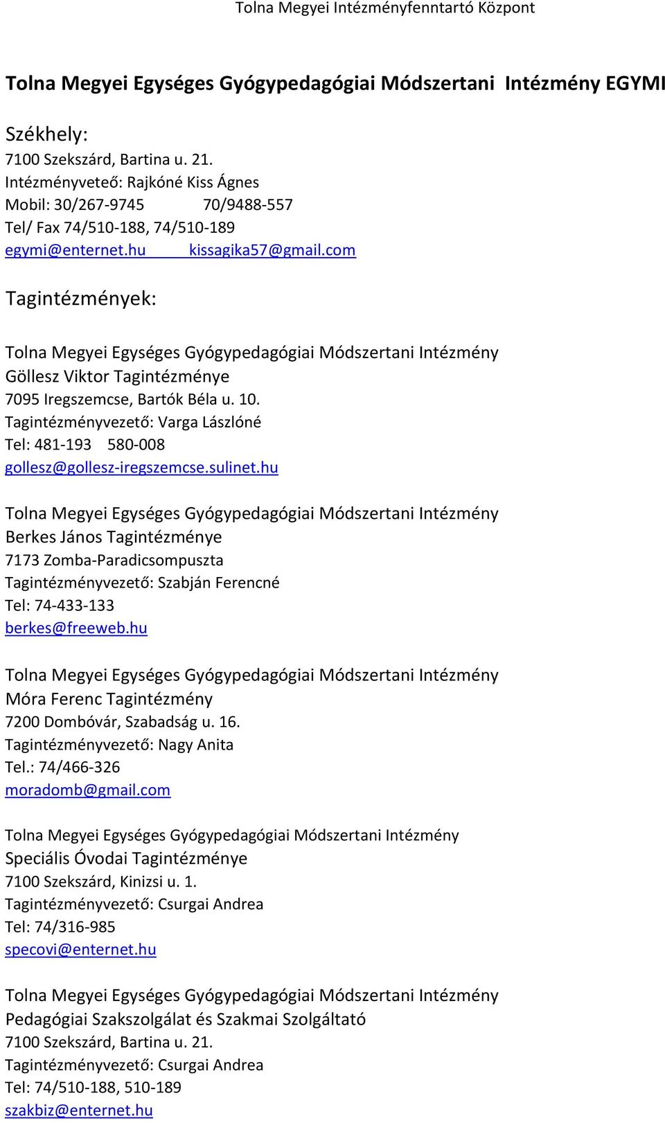 Tolna Megyei Szent László Szakképző Iskola és Kollégium (Térségi Integrált  Szakképző Központ) - PDF Free Download
