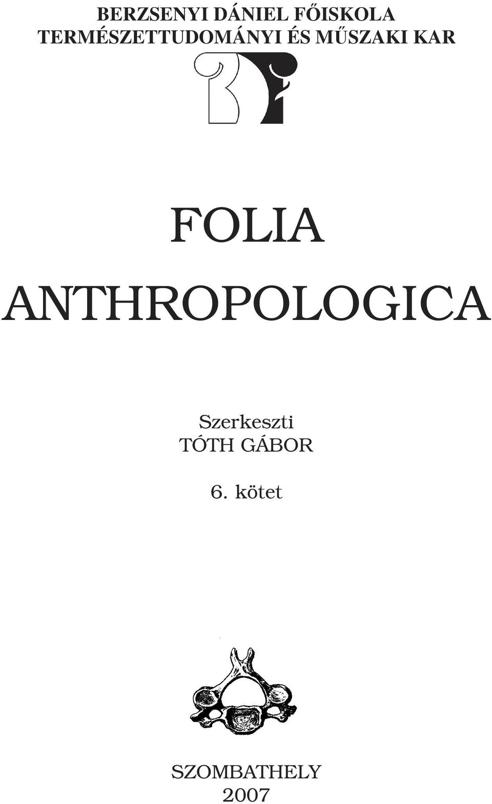 KAR FOLIA ANTHROPOLOGICA