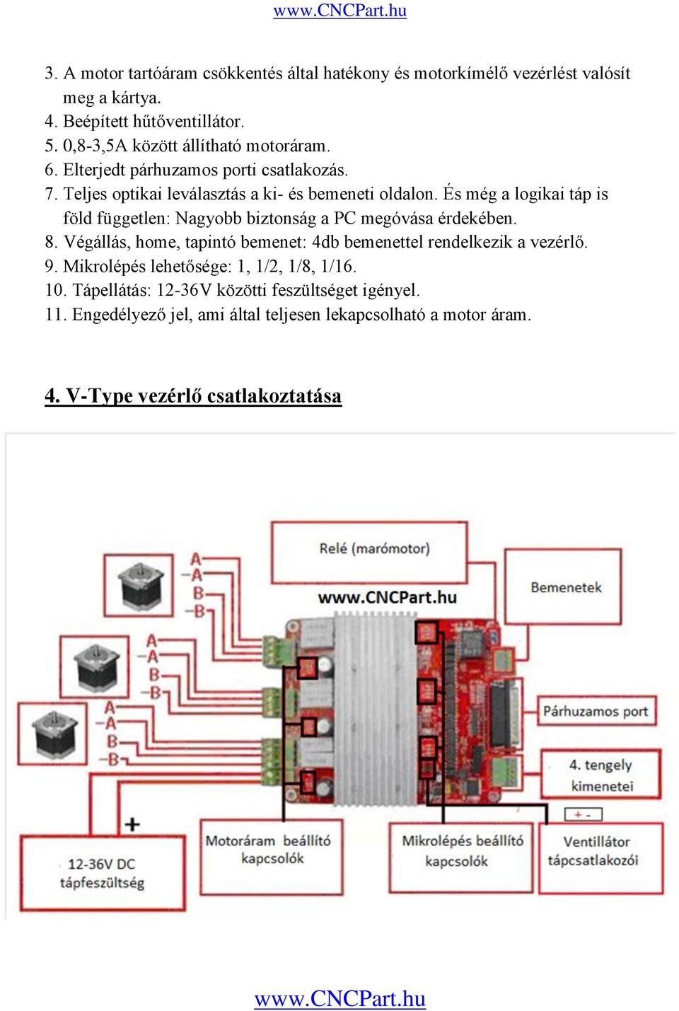 És még a logikai táp is föld független: Nagyobb biztonság a PC megóvása érdekében. 8.