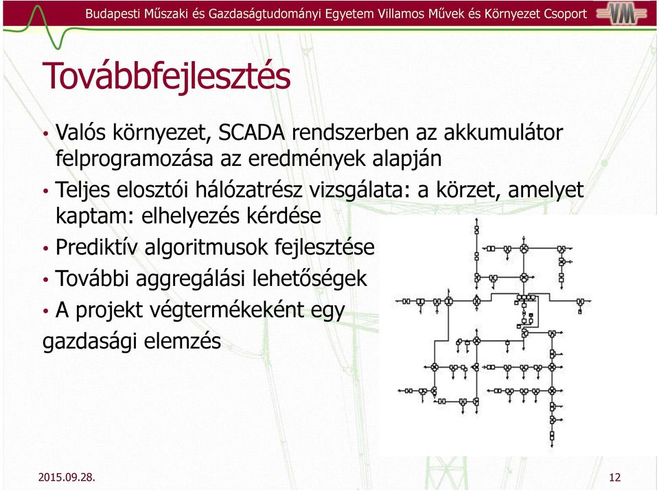 a körzet, amelyet kaptam: elhelyezés kérdése Prediktív algoritmusok