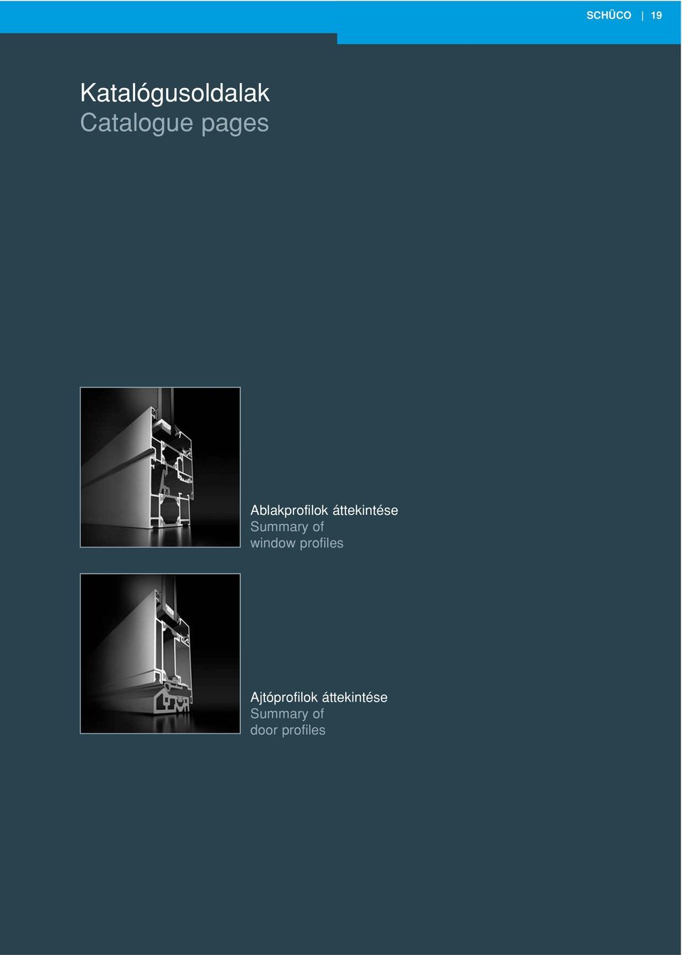 Summary of window profiles