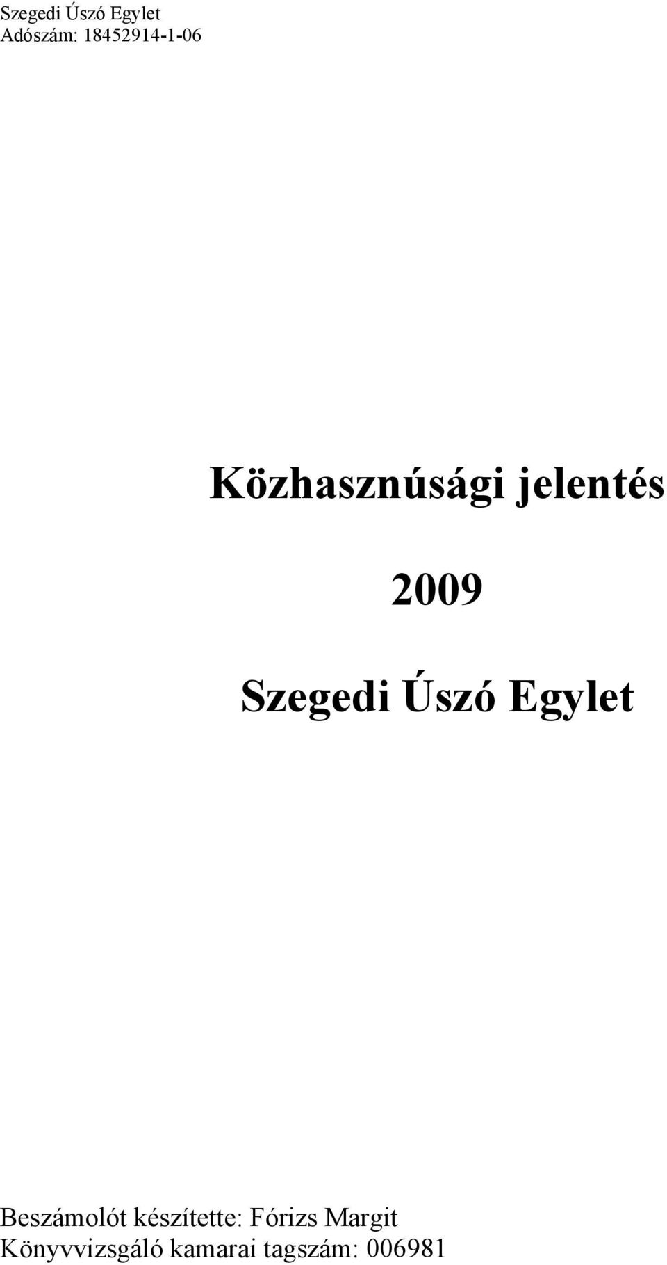 készítette: Fórizs Margit