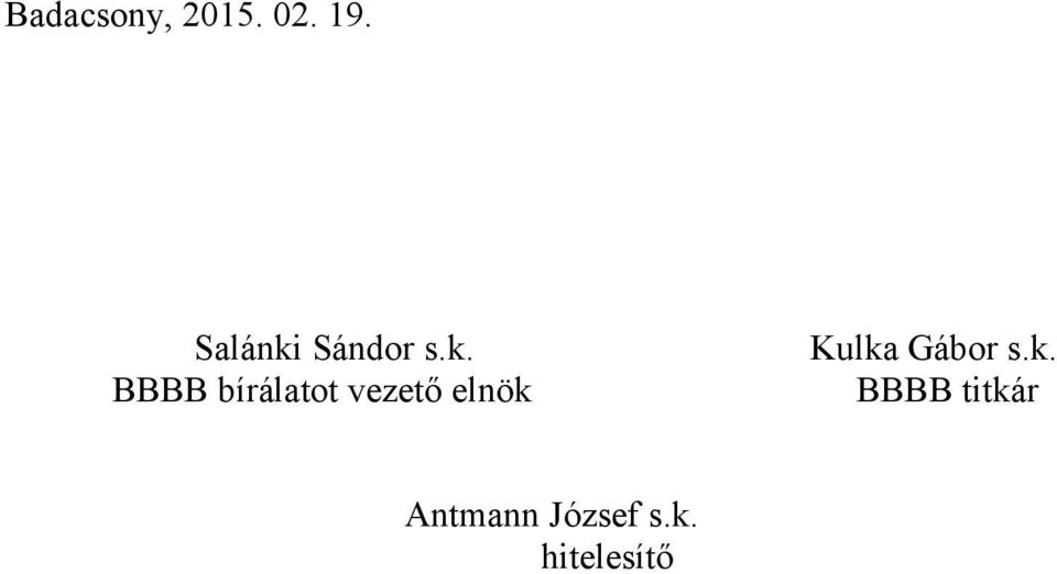 Sándor s.k.