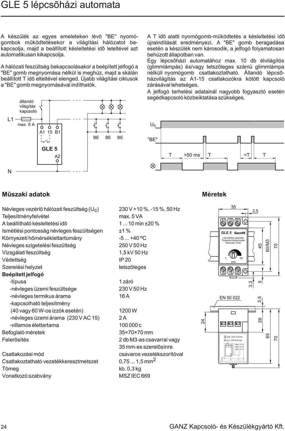 GI típusú multifunkciós idõrelék - PDF Ingyenes letöltés