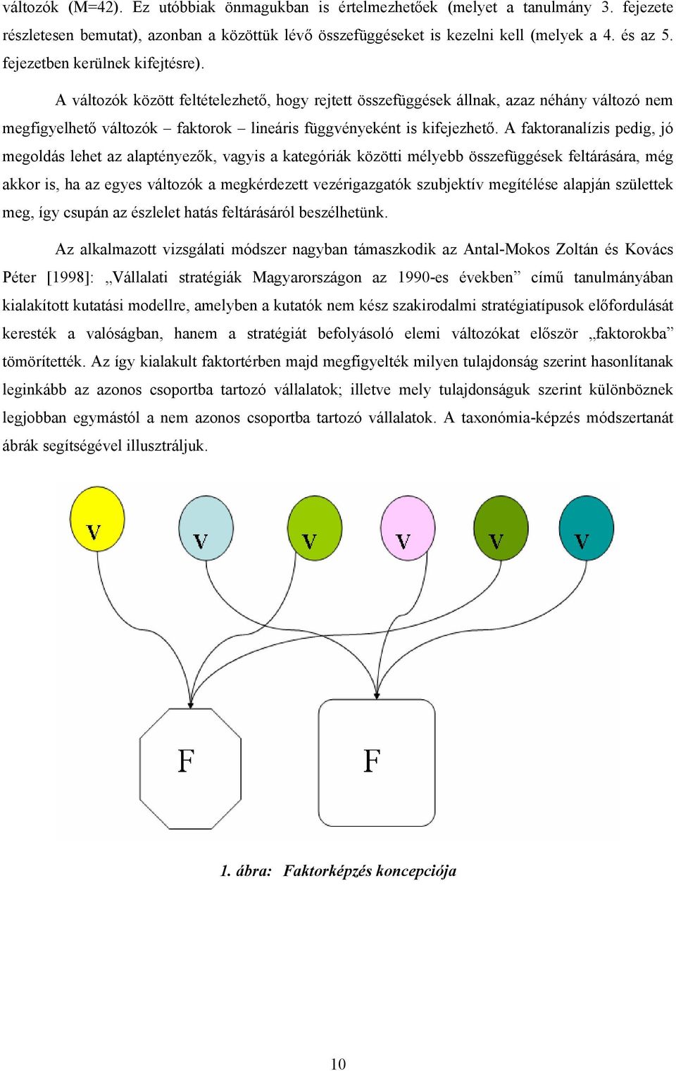 A faktoranalízis pedig, jó megoldás lehet az alaptényezők, vagyis a kategóriák közötti mélyebb összefüggések feltárására, még akkor is, ha az egyes változók a megkérdezett vezérigazgatók szubjektív