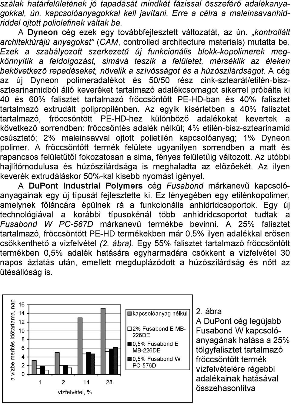 Ezek a szabályozott szerkezetű új funkcionális blokk-kopolimerek megkönnyítik a feldolgozást, simává teszik a felületet, mérséklik az éleken bekövetkező repedéseket, növelik a szívósságot és a