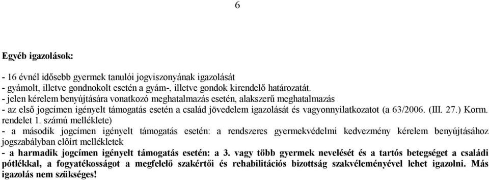 27.) Korm. rendelet 1.