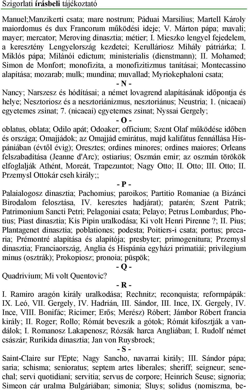 Miklós pápa; Milánói edictum; ministerialis (dienstmann); II.