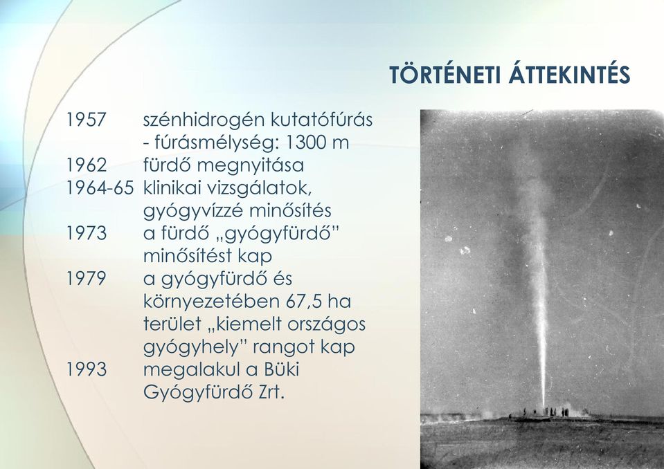 a fürdő gyógyfürdő minősítést kap 1979 a gyógyfürdő és környezetében 67,5 ha