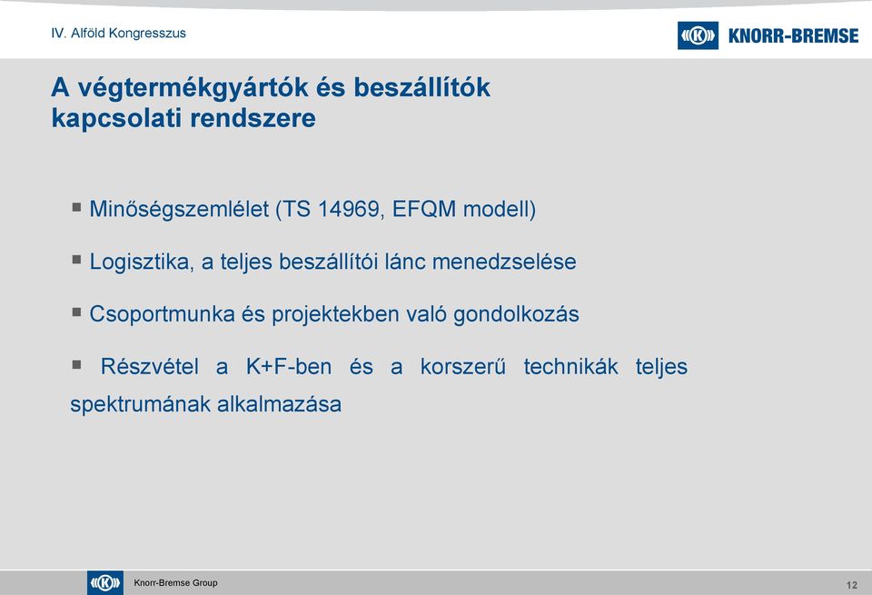 beszállítói lánc menedzselése Csoportmunka és projektekben való