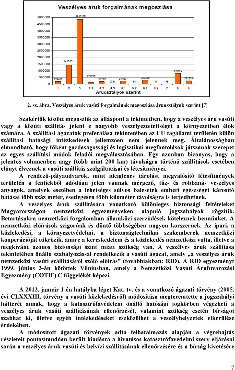 veszélyeztetettséget a környezetben élők számára. A szállítási ágazatok preferálása tekintetében az EU tagállami területén külön szállítási hatósági intézkedések jellemzően nem jelennek meg.