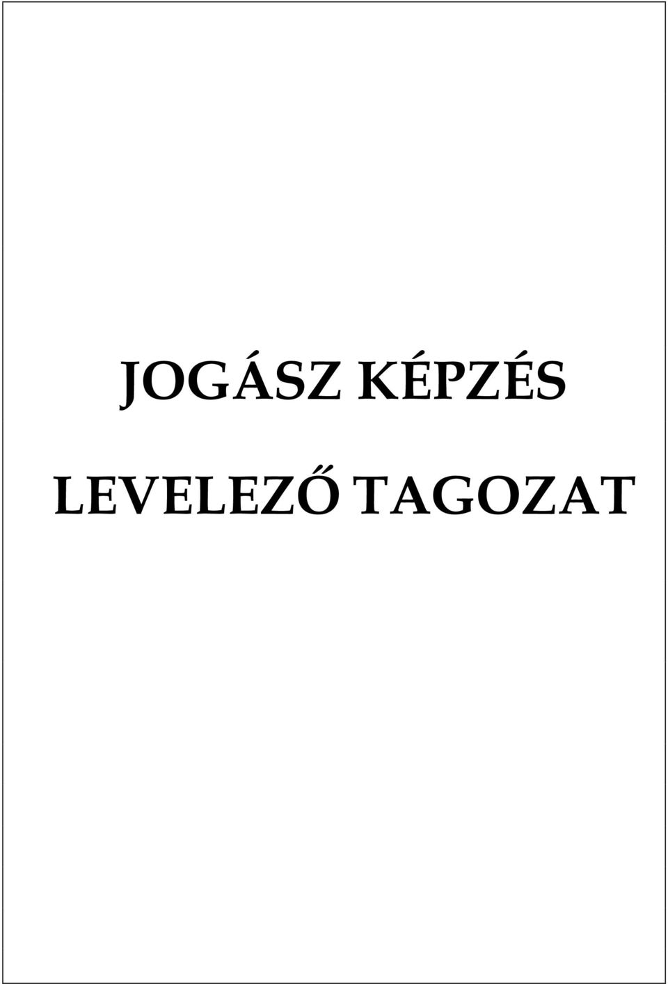 LEVELEZŐ