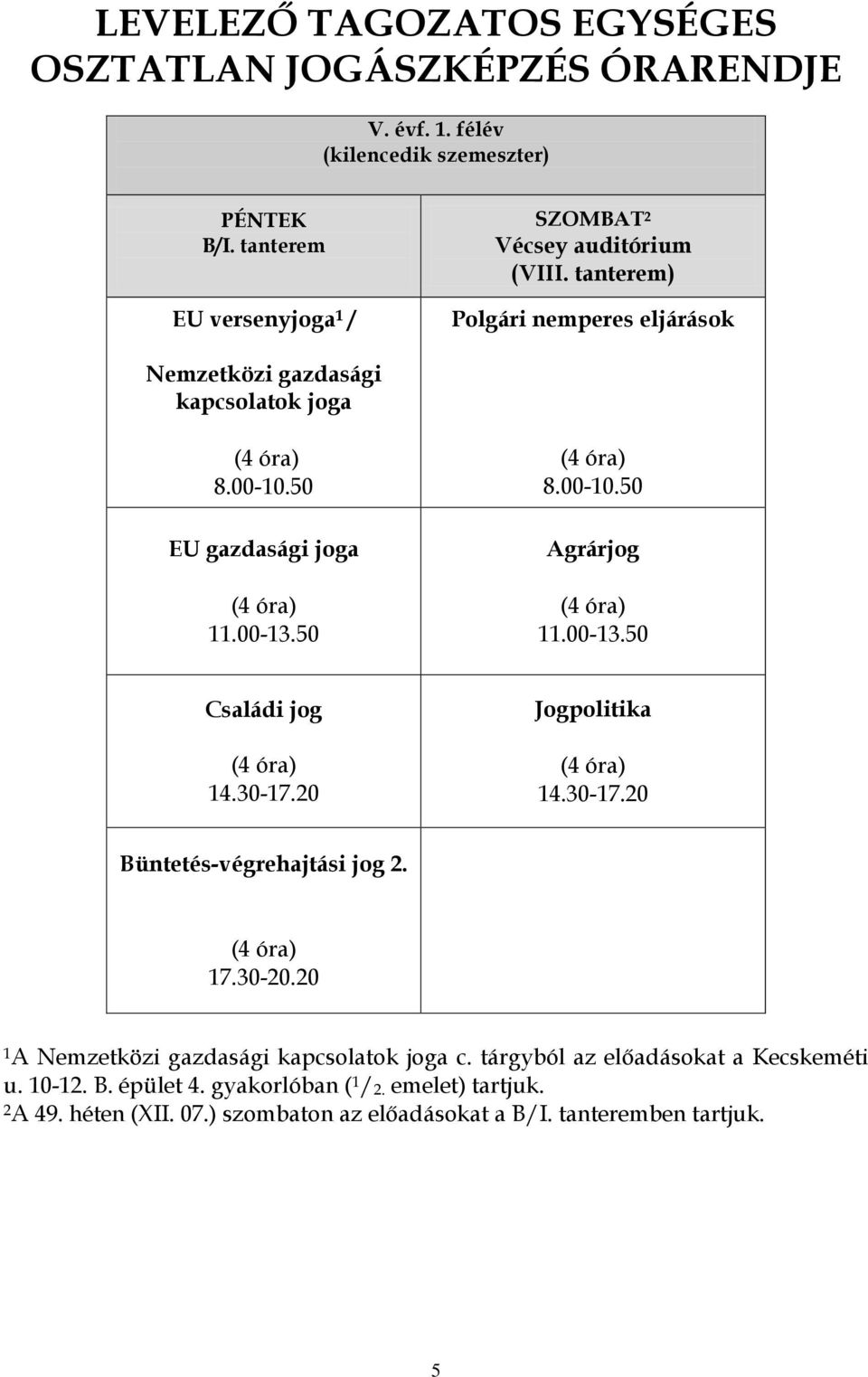 JOGÁSZ KÉPZÉS LEVELEZŐ TAGOZAT - PDF Free Download