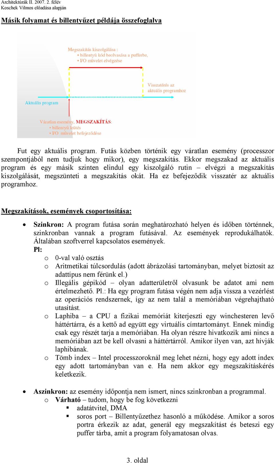 Ha ez befejeződik visszatér az aktuális programhoz.