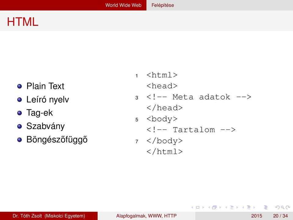 -- Meta adatok --> </head> 5 <body> <!