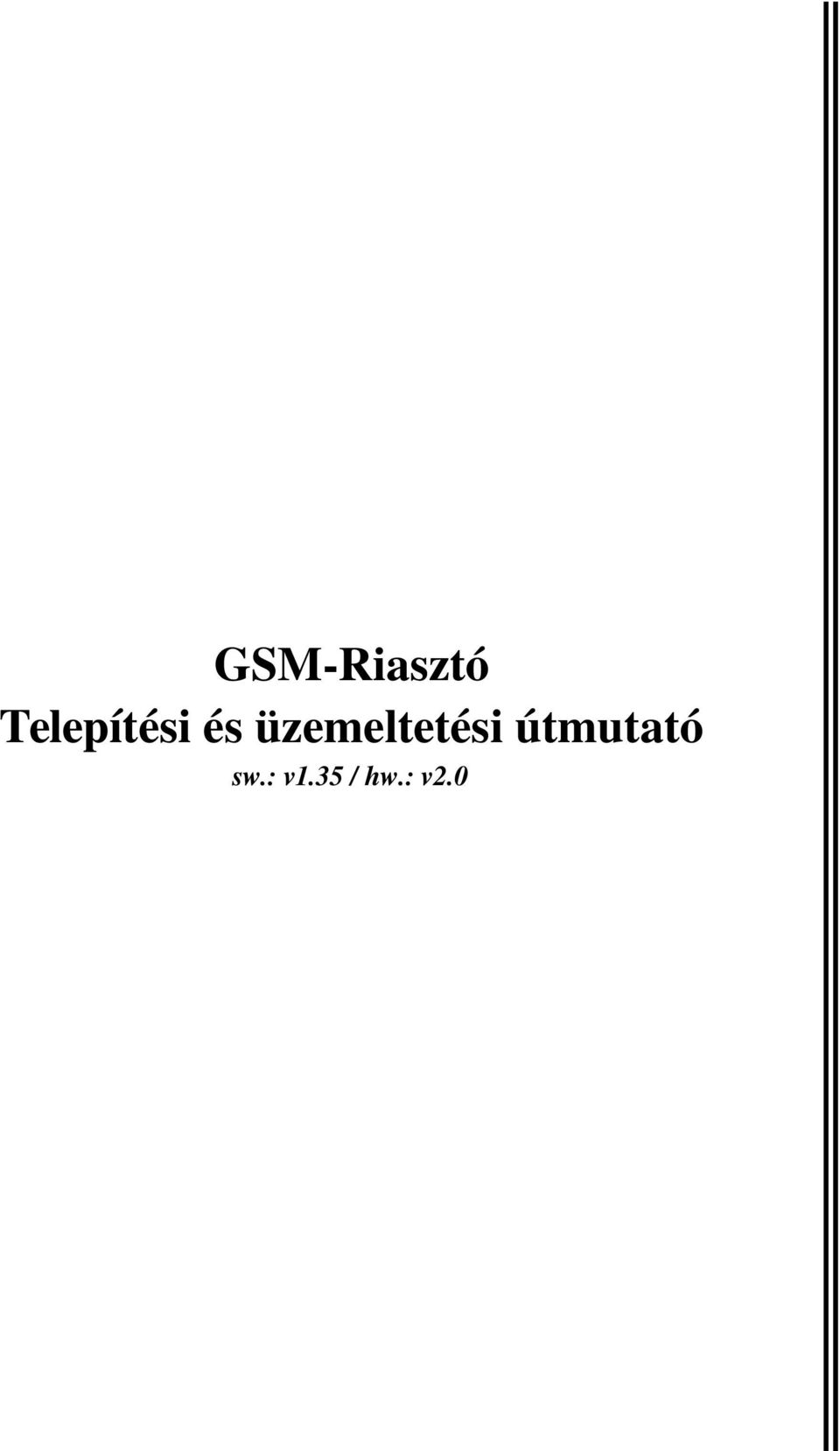 üzemeltetési