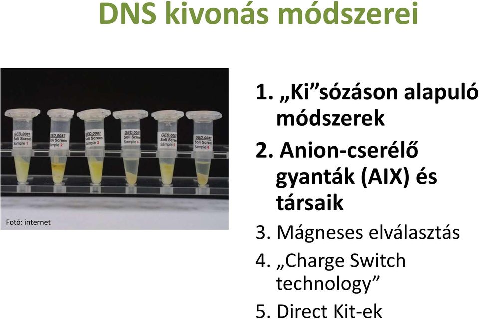 Anion-cserélő gyanták (AIX) és társaik 3.