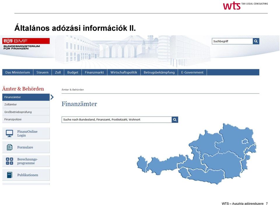 Forrás: WTS, bmf.gov.