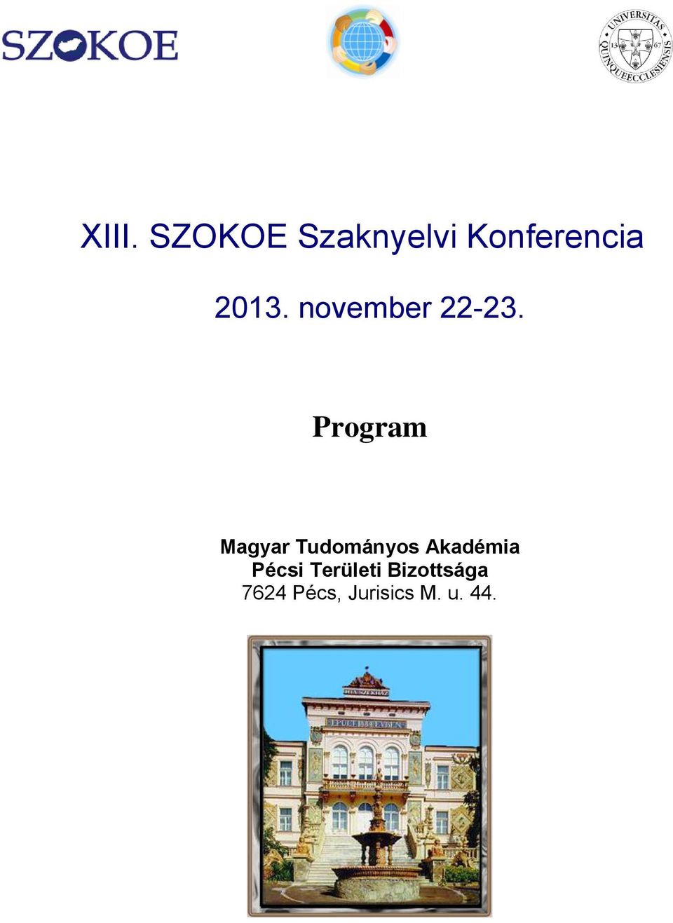 Program Magyar Tudományos Akadémia