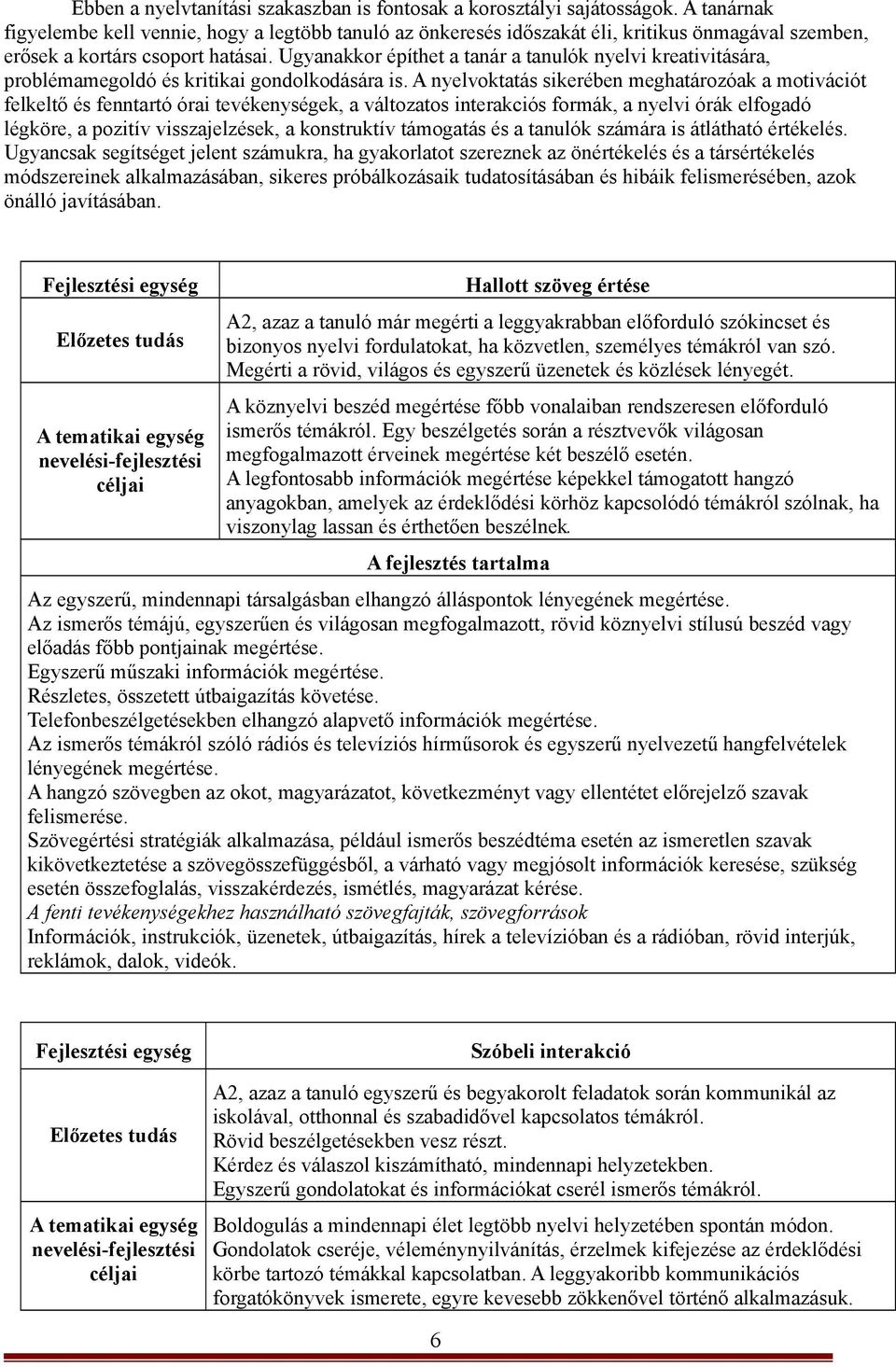 Ugyanakkor építhet a tanár a tanulók nyelvi kreativitására, problémamegoldó és kritikai gondolkodására is.