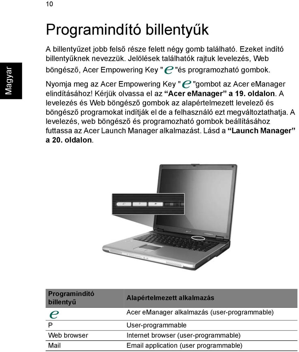 TravelMate 4150/4650 Sorozat. Felhasználói Útmutató - PDF Free Download