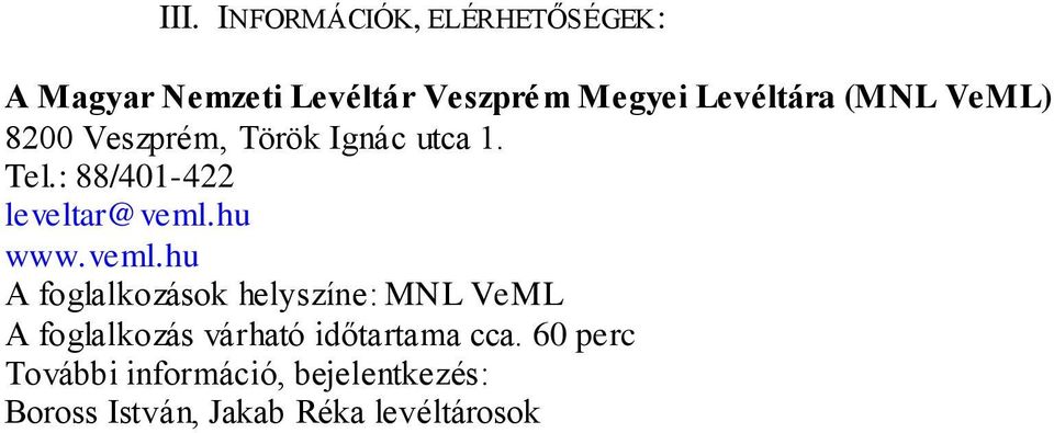 : 88/401-422 leveltar@veml.