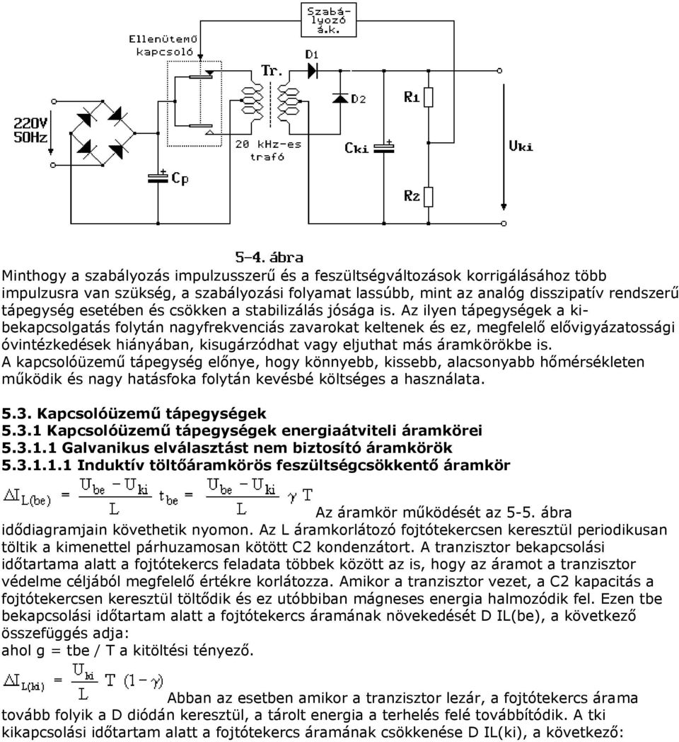 Kapcsolóüzemű tápegységek - PDF Ingyenes letöltés
