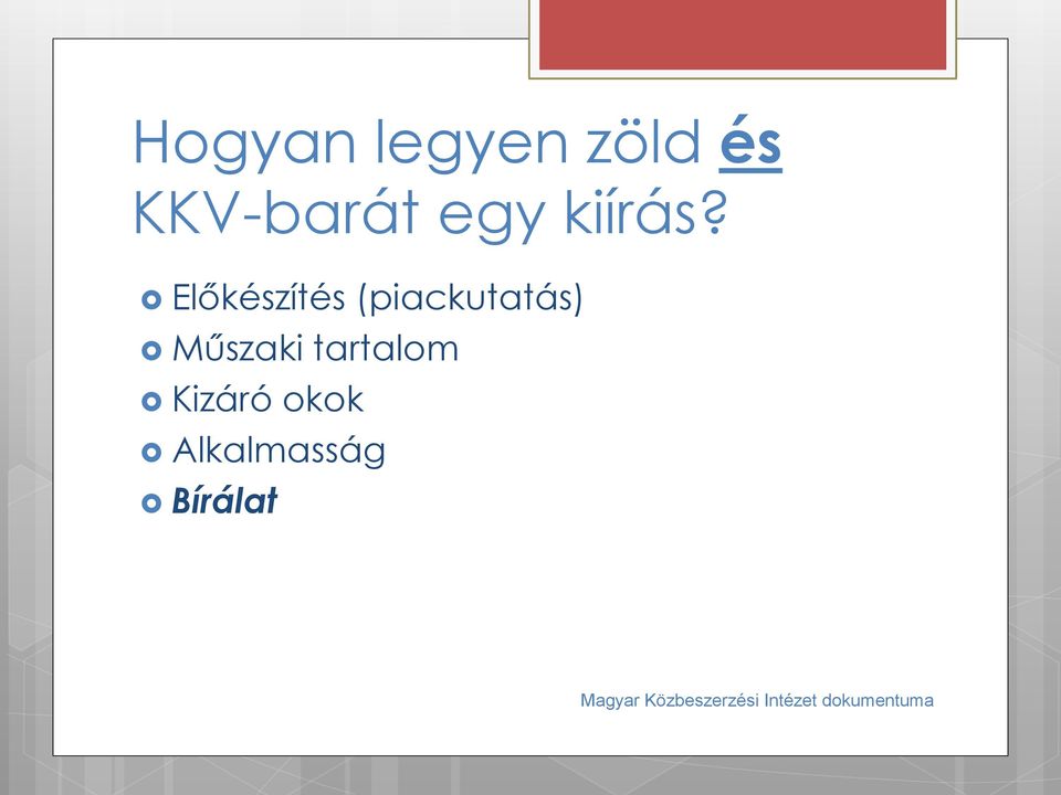 Előkészítés (piackutatás)