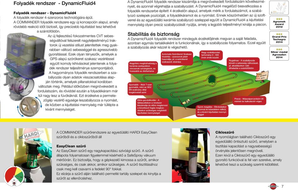 Az új fejlesztésű fokozatmentes CVT sebességváltóval felszerelt nagyteljesítményű traktorok új vezetési stílust jelenítettek meg gyakrabban változó sebességgel és agresszívebb gyorsítással.