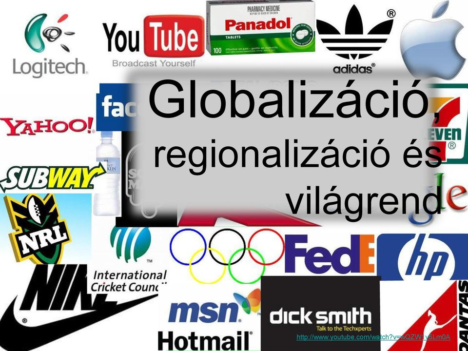 Globalizáció, regionalizáció és világrend. - PDF Ingyenes letöltés