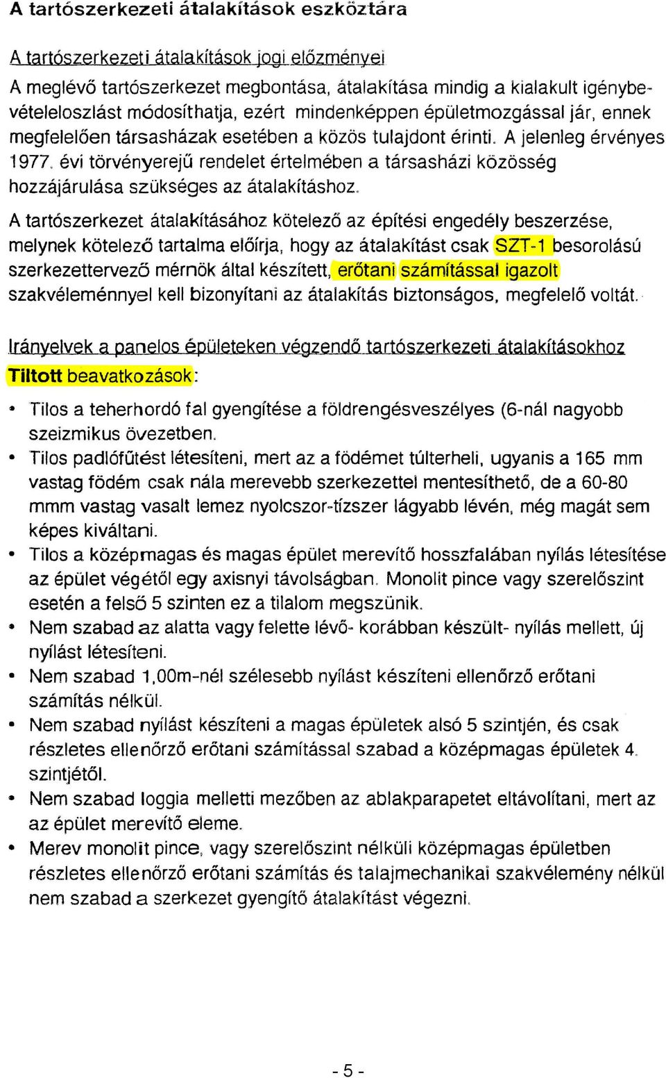 tulajdont érinti.