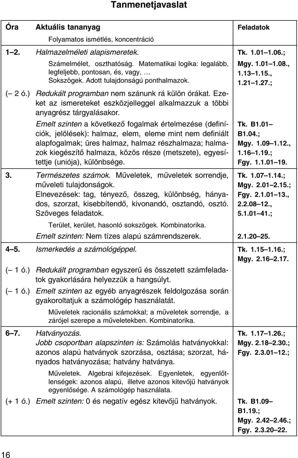 Ezeket az ismereteket eszk zjelleggel alkalmazzuk a t bbi anyagr sz t rgyal sakor.