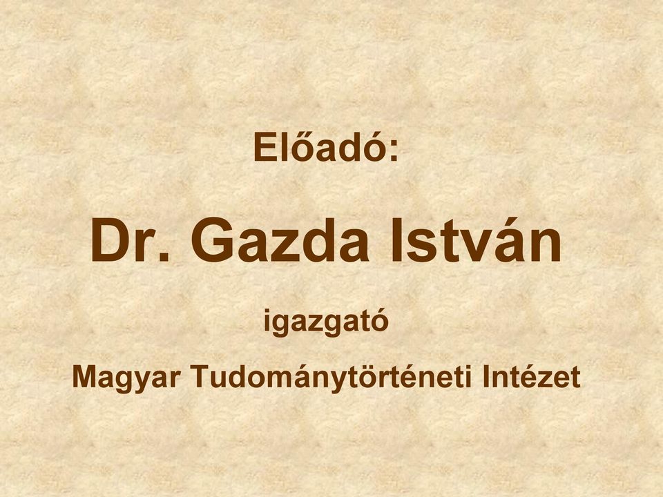 igazgató Magyar