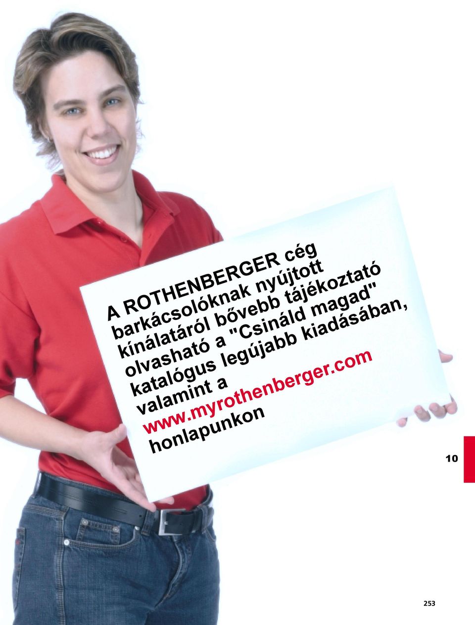 "Csináld magad" katalógus legújabb kiadásában,