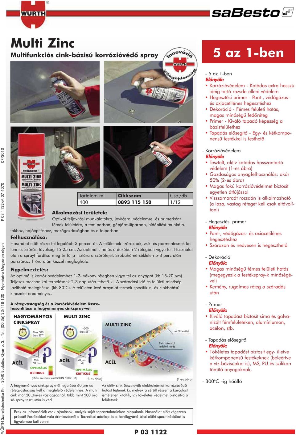 WÜRTH Szereléstechnika Kft. - 2040 Budaörs, Gyár u. 2. - Tel.