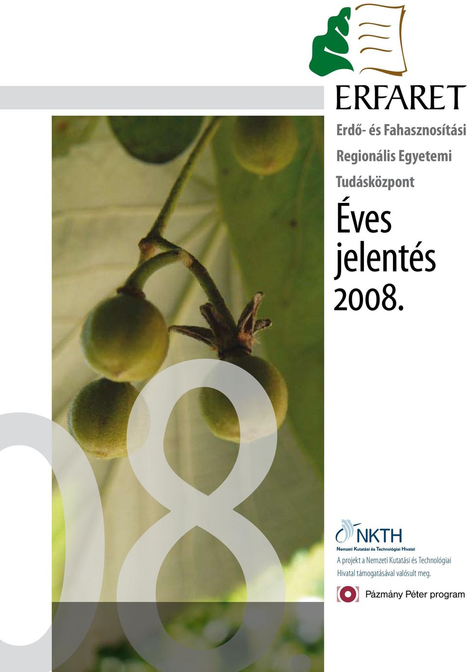 2008. A projekt a Nemzeti Kutatási és