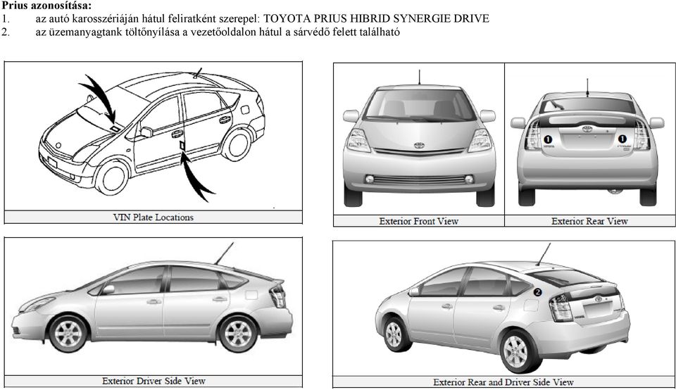 szerepel: TOYOTA PRIUS HIBRID SYNERGIE DRIVE 2.