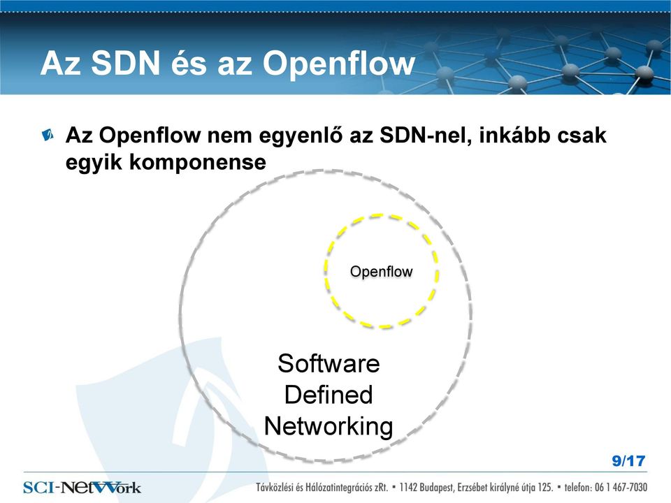 SDN-nel, inkább csak egyik