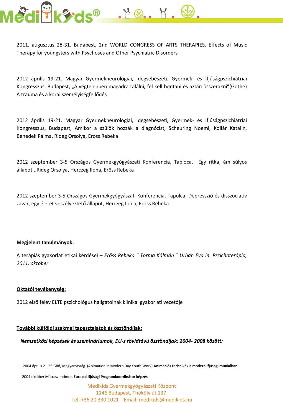 személyiségfejlődés 2012 április 19-21.