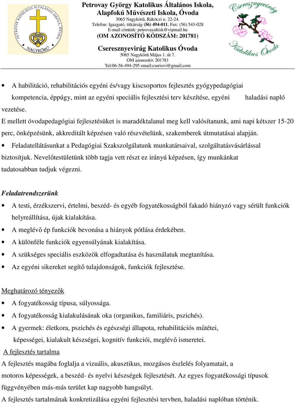 ESÉLYEGYENLŐSÉGI, HÁTRÁNYKOMPENZÁCIÓS TERV - PDF Ingyenes letöltés