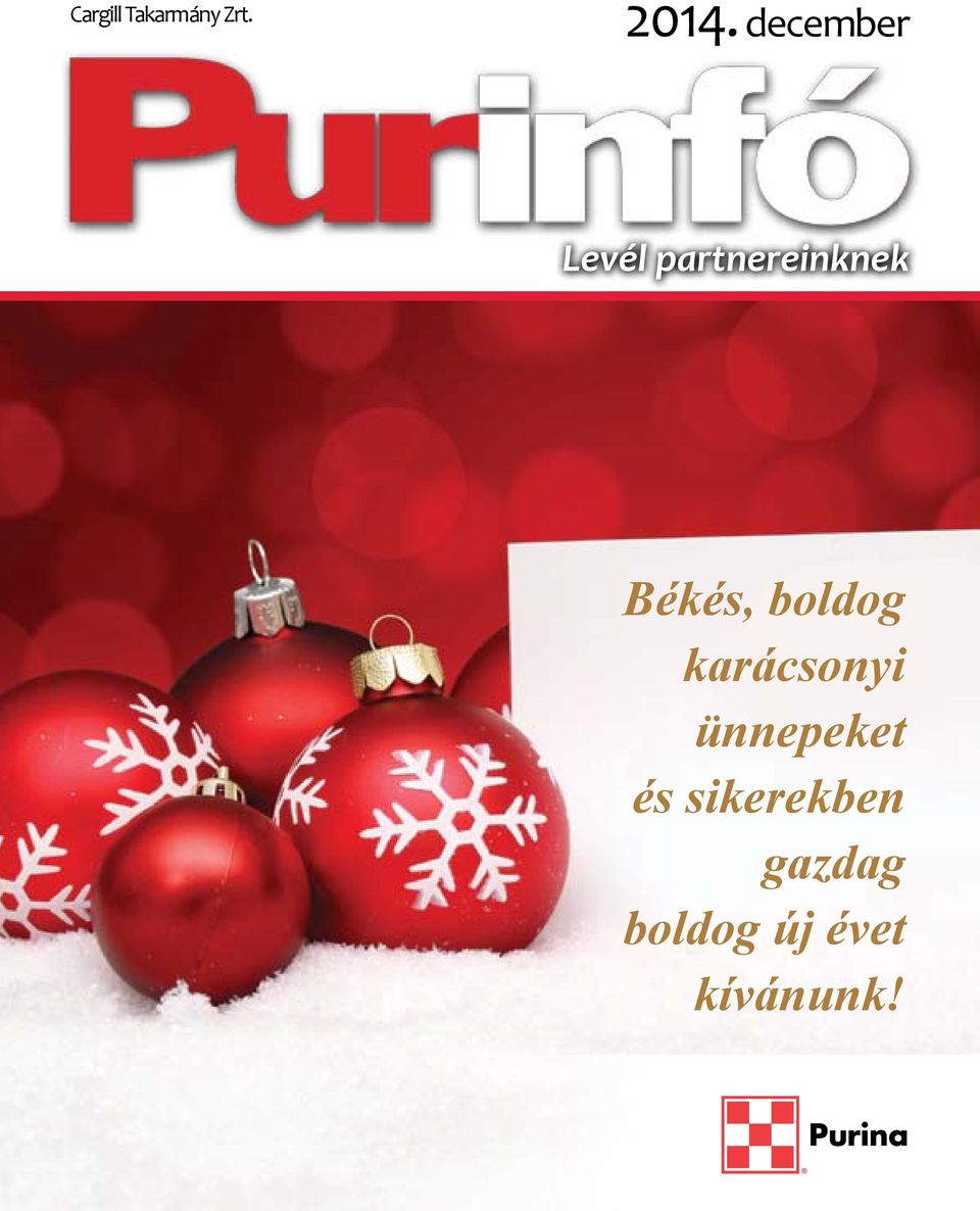Békés, boldog karácsonyi ünnepeket