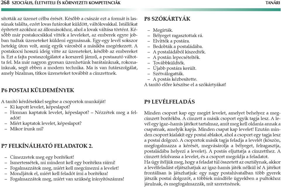 Egy-egy levél sokszor hetekig úton volt, amíg egyik városból a másikba megérkezett. A postakocsi hosszú ideig vitte az üzeneteket, később az embereket is.